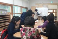 2015년 사회문화프로그램 \'핸드페인팅\' 개강