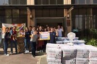 [사례관리]사랑하는 교회 연계 후원물품 전달식 및 시원한 여름나기사업 진행
